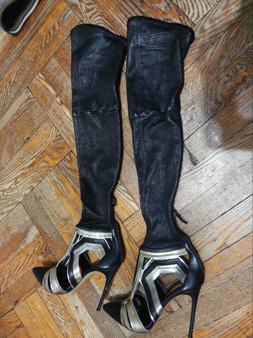 Casadei Leather Boots Size 8